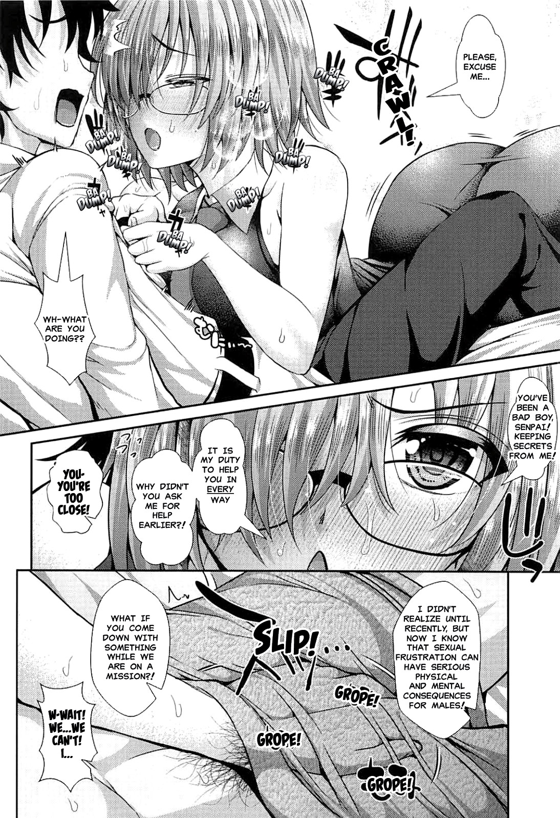 Hentai Manga Comic-I'll Smash My Way into Senpai's Heart-Read-8